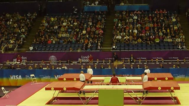 Mikalai KAZAK Compulsory Trampoline Olympic Test Event смотреть онлайн