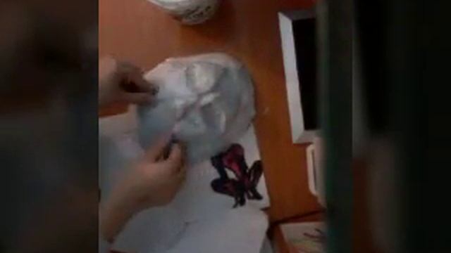 Маска дэдпула из папьемаше - часть1 смотреть онлайн
