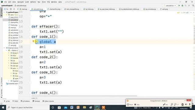 Module: La programmation évènementielle #python & #tkinter #calculatrice (tp_2) part 20 شرح بالعرب смотреть онлайн
