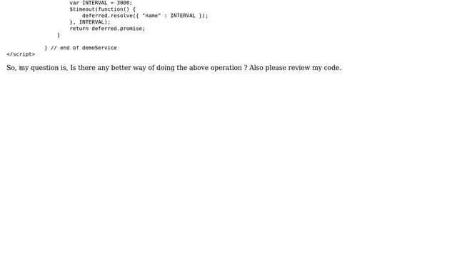 Chaining three promises in Angular.JS смотреть онлайн