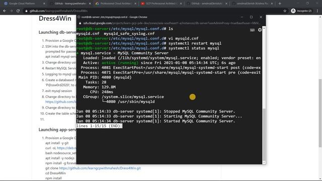 Dress4Win Mini-Implementation on Google Compute Engine | Responsive Mobile App using Nodejs + MySQL смотреть онлайн