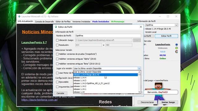 FORGE PARA MINECRAFT 1.14.4 смотреть онлайн