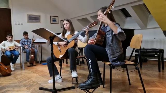 Ivan Padovec "Polka Philomela" - guitar duo смотреть онлайн