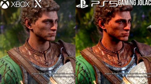 Baldur's Gate 3 PS5 vs Xbox Series X Graphics Comparison