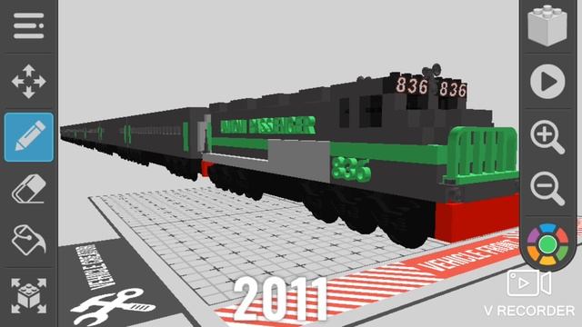 Evolution of Union Passenger seat Draw Bricks смотреть онлайн