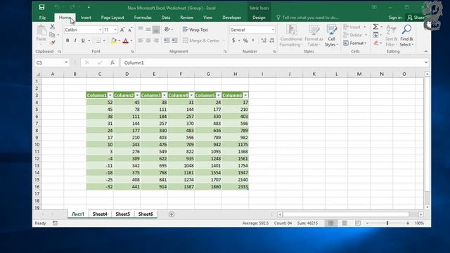 Fill data across multiple worksheets in Excel: Copying Formats and Content to Multiple Worksheets смотреть онлайн