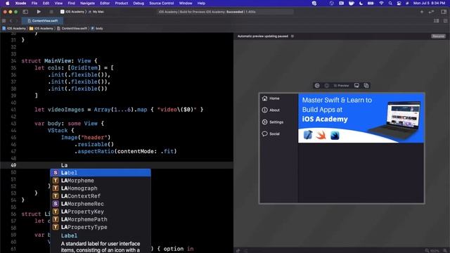 SwiftUI: Build macOS App (2023, Xcode 14, SwiftUI 2) - macOS Development for Beginners смотреть онлайн