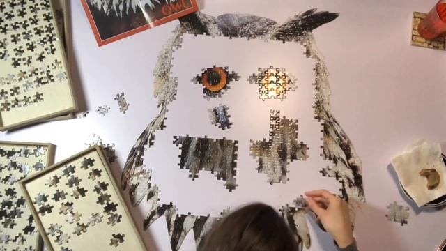 Time lapse: I am Owl by Madd Capp Puzzles смотреть онлайн