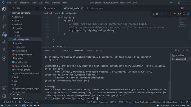 Cara Build dan Release APK Project Flutter pada Android смотреть онлайн