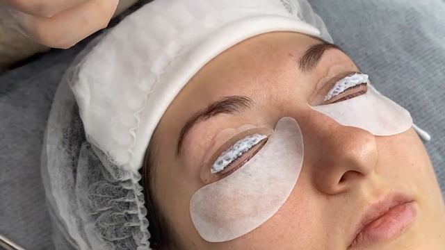 Ламинирование ресниц составами BEST LASH смотреть онлайн