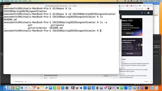 CSC250 3/27/23 GitHub Intro смотреть онлайн