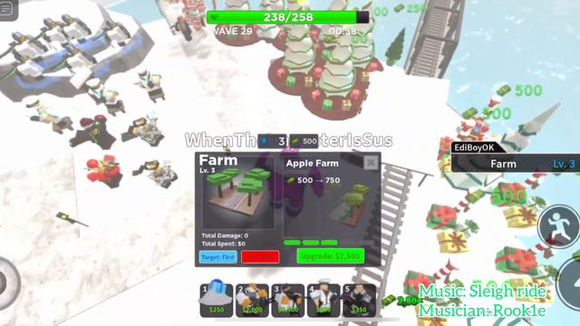 CHRISTMAS SPECIAL! Only Using Xmas/Frost Skins! MERRY CHRISTMAS |TDS смотреть онлайн