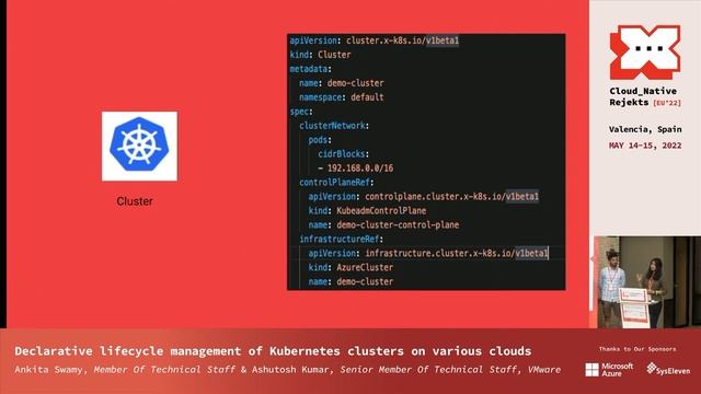 Declarative lifecycle management of Kubernetes clusters on various clouds смотреть онлайн
