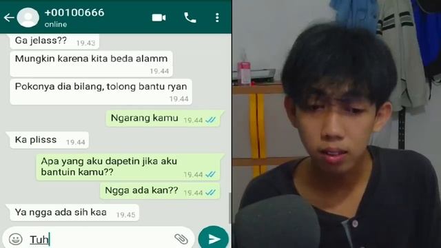 SELAMATKAN RYAN DARI GAME FREE FIRE ? | CHAT HISTORY HORROR INDONESIA смотреть онлайн