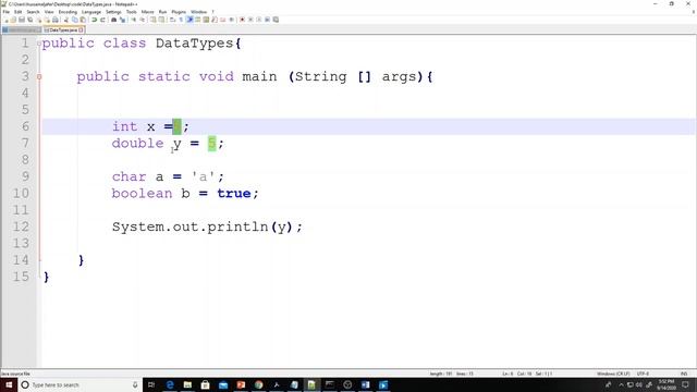 Java: Data Types and Operators смотреть онлайн