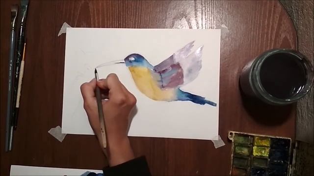 "Рисуем колибри" - Мурашова А.В. смотреть онлайн