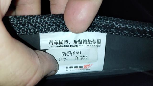 Коврик в багажник FAW X 40.