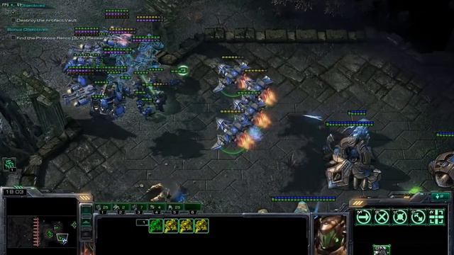 Starcraft 2 Campaign. Part 19 - Supernova. With Commentary and HD смотреть онлайн