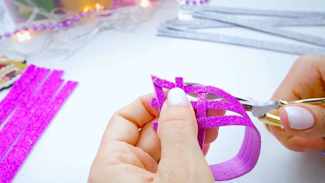 ? 5 НОВОГОДНИЕ ИГРУШКИ из фоамирана на Ёлку своими руками?DIY Christmas Ornaments Foam смотреть онлайн