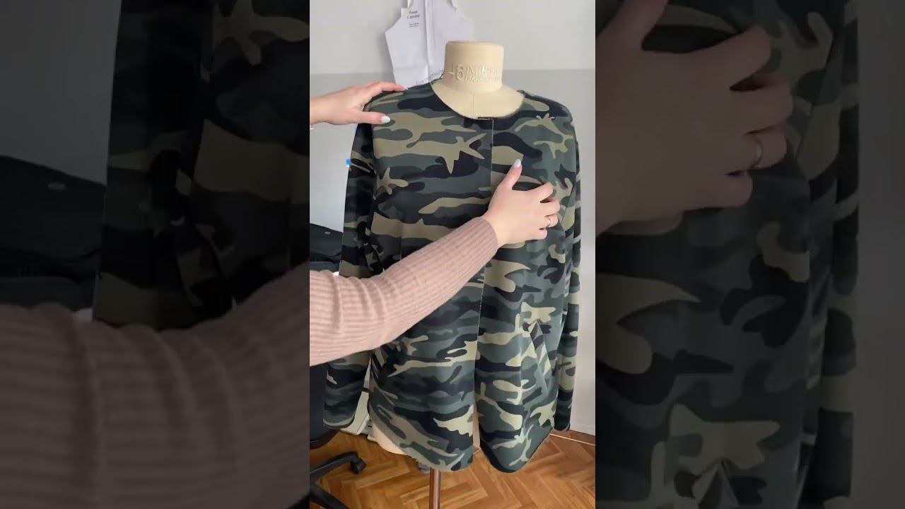 Шью в подарок мужской трикотажный костюм #sewing #sew смотреть онлайн