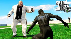 ЧЕРНЫЙ ЧЕЛОВЕК ПАУК ПРОТИВ КИНГПИНА АМБАЛА ГТА 5 МОДЫ! ОБЗОР МОДА В GTA 5! ИГРЫ ВИДЕО MODS