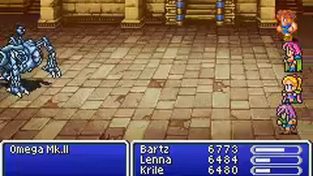 Final Fantasy V Advance - Defeating Omega Mk. II смотреть онлайн