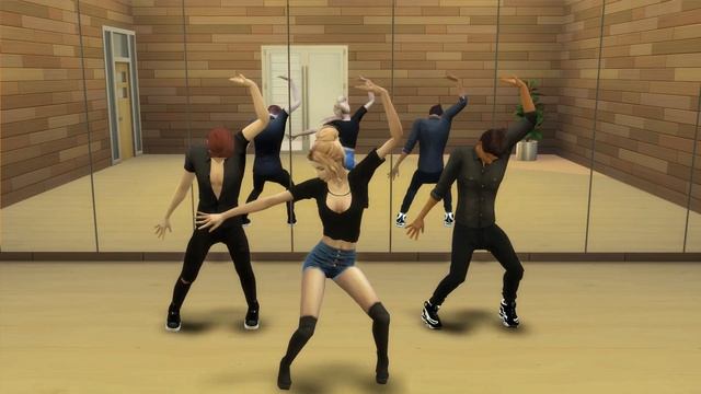 The sims 4 - MMD dance : FOLLOW THE LEADER смотреть онлайн