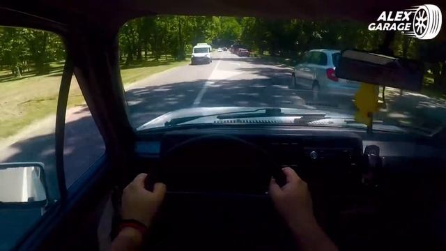 Volkswagen GOLF 2 1987 ( 1.6 70 HP ) | POV Test DRIVE смотреть онлайн