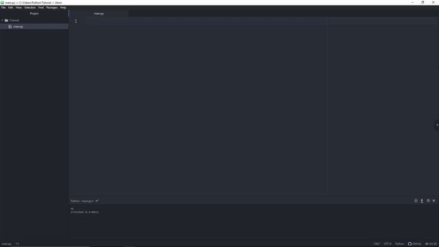 Python Tutorial 1 - Setup and print() смотреть онлайн