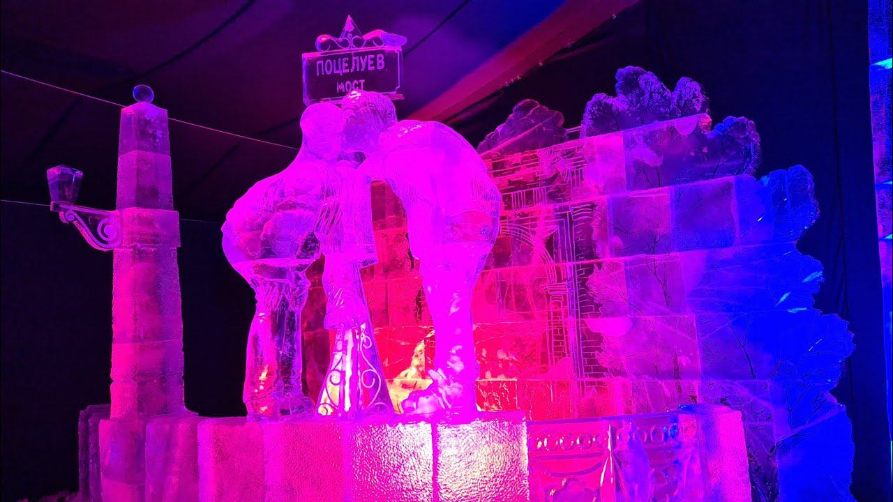 Санкт-Петербург. Ледяные скульптуры. смотреть онлайн