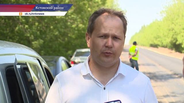 Участок дороги Кстово - Б.Мокрое – Вязовка восстанавливают в рамках нацпроекта «БАКД» смотреть онлайн