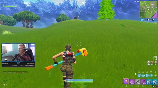 Queuing vs Pro Players in Solos (Fortnite Win) смотреть онлайн