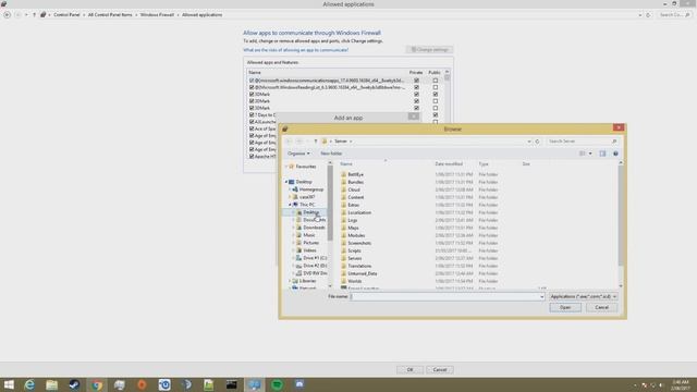 How To Allow A Game Server Through Windows Firewall смотреть онлайн