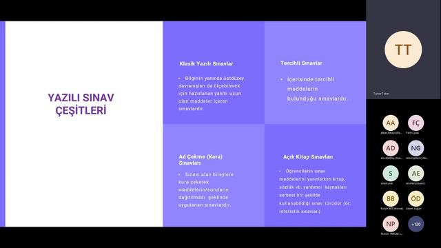 Ölçme ve Değerlendirme - Dr. Öğr. Üyesi Türker TOKER смотреть онлайн