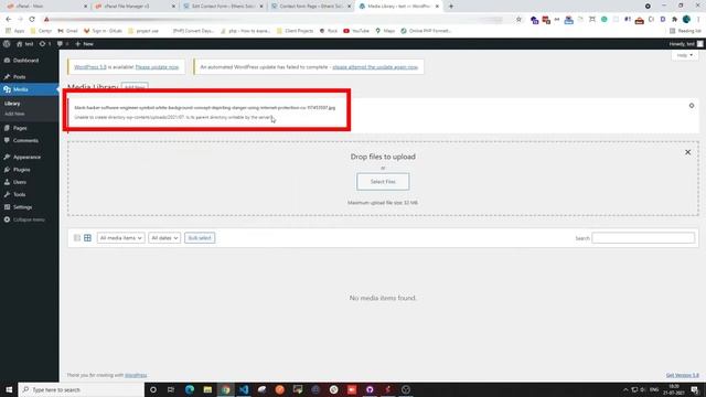 The Uploaded File Could Not Be Moved to Wp-Content/Uploads | Fix WordPress Error смотреть онлайн