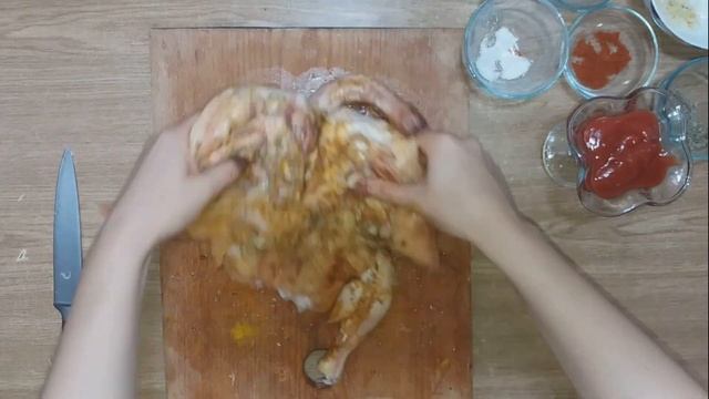 ЦЫПЛЯТА-ТАБАКА в духовке !!! Безумно вкусно и сочно )))CHICKEN-TOBACCO # 29 смотреть онлайн