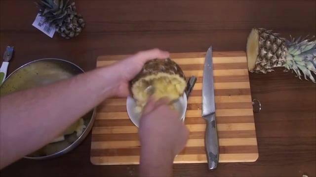 как почистить ананас смотреть онлайн
