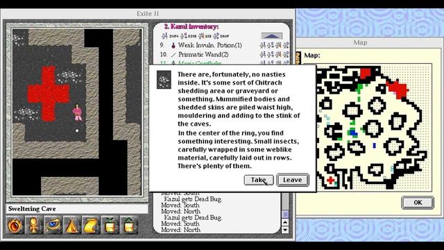Let's Play Exile II: Crystal Souls | 104 - Caves Of Ick