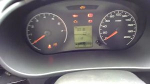 Подсветка дисплея при вкл зажигании в режиме ДХО на Лада Гранте