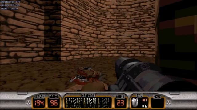 Duke Nukem 3D (100%) Walkthrough (E1L5: The Abyss) смотреть онлайн