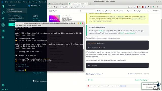 COMMENCER VUE.JS [@vue/cli] / START VUE.JS [@vue/cli] смотреть онлайн