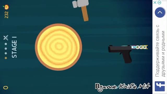 Обзор игры Knife Hit ??? смотреть онлайн