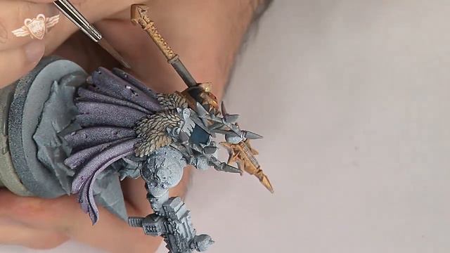 Painting a Black Legion Terminator Lord... part 4 (Warhammer 40K Painting Tutorial) смотреть онлайн