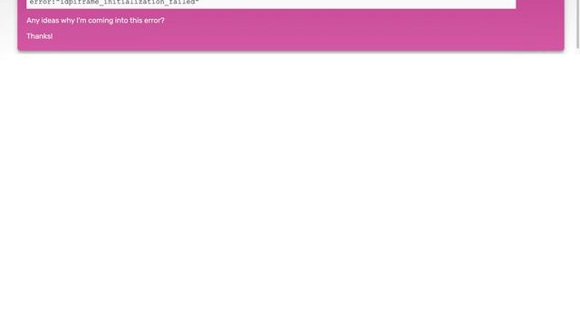 Google Auth API Javascript idpiframe initialization error on Chrome смотреть онлайн
