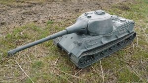 Танк Löwe из пластилина испытание огнем и свинцом