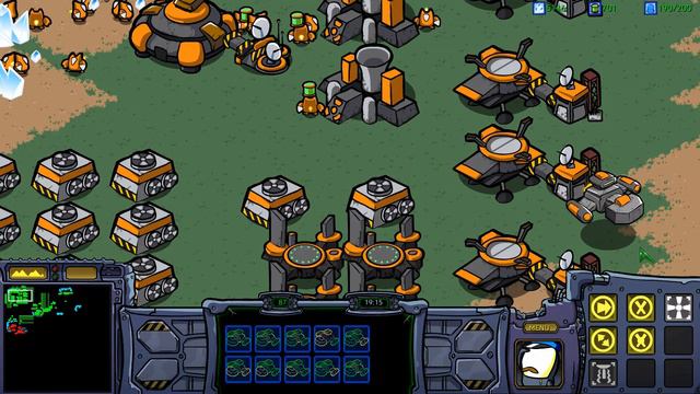 1 (Terran) vs 7 Computers (All Terran) on Starcraft: Cartooned смотреть онлайн