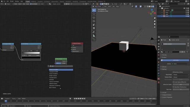 SHADOW CATCHER TUTORIAL - BLENDER 3.0 EEVEE смотреть онлайн