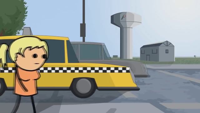 Cyanide & Happiness Квартет ловит девченку из такси RUS смотреть онлайн