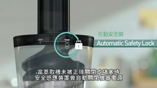 Coway Juicepresso 三合一慢磨萃取原汁機-安全防護裝置 смотреть онлайн