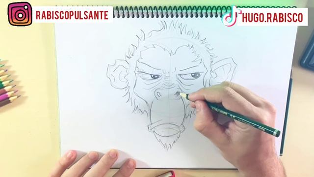 COMO DESENHAR UM MACACO EM 3 MINUTOS! смотреть онлайн